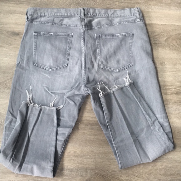 GREY DENIM JEANS - Picture 2 of 4